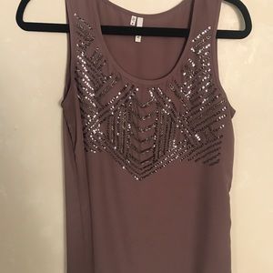 Purple tank top